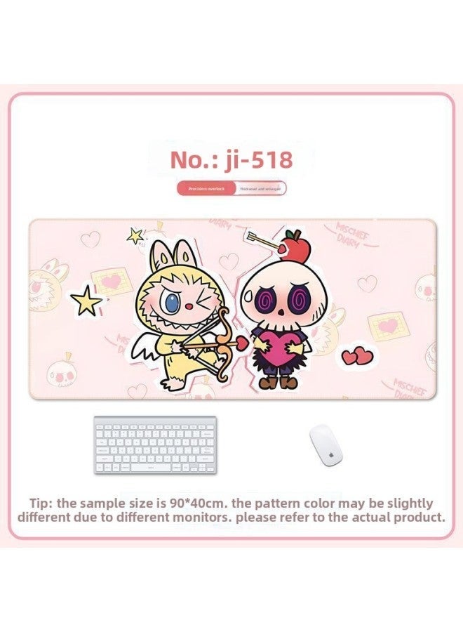 LABUBU Py Labubu Mouse Pad Office Keyboard Pad Labubu Trendy Play Mat Cute Girls Home Computer Desk Pad - Image 2